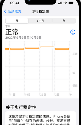 敦化iPhone手机维修如何在iPhone开启'步行稳定性通知'