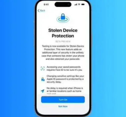 敦化苹果授权维修店分享被盗设备保护功能开启方法 