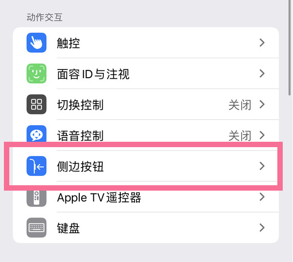 敦化苹果14维修店分享iPhone14 Plus侧键双击下载功能关闭方法 