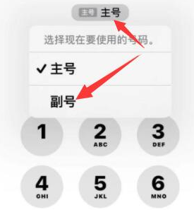 敦化苹果14维修店分享iPhone 14 Pro Max使用副卡打电话的方法 